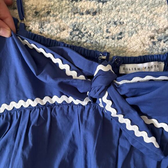 English Factory Ric Rac Tiered Dress - Picture 6 of 8